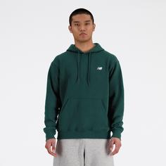 Rückansicht von NEW BALANCE Essentials Hoodie Herren nightwatch green