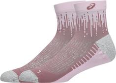 ASICS PERFORMANCE RUN QUARTER Laufsocken dusty mauve