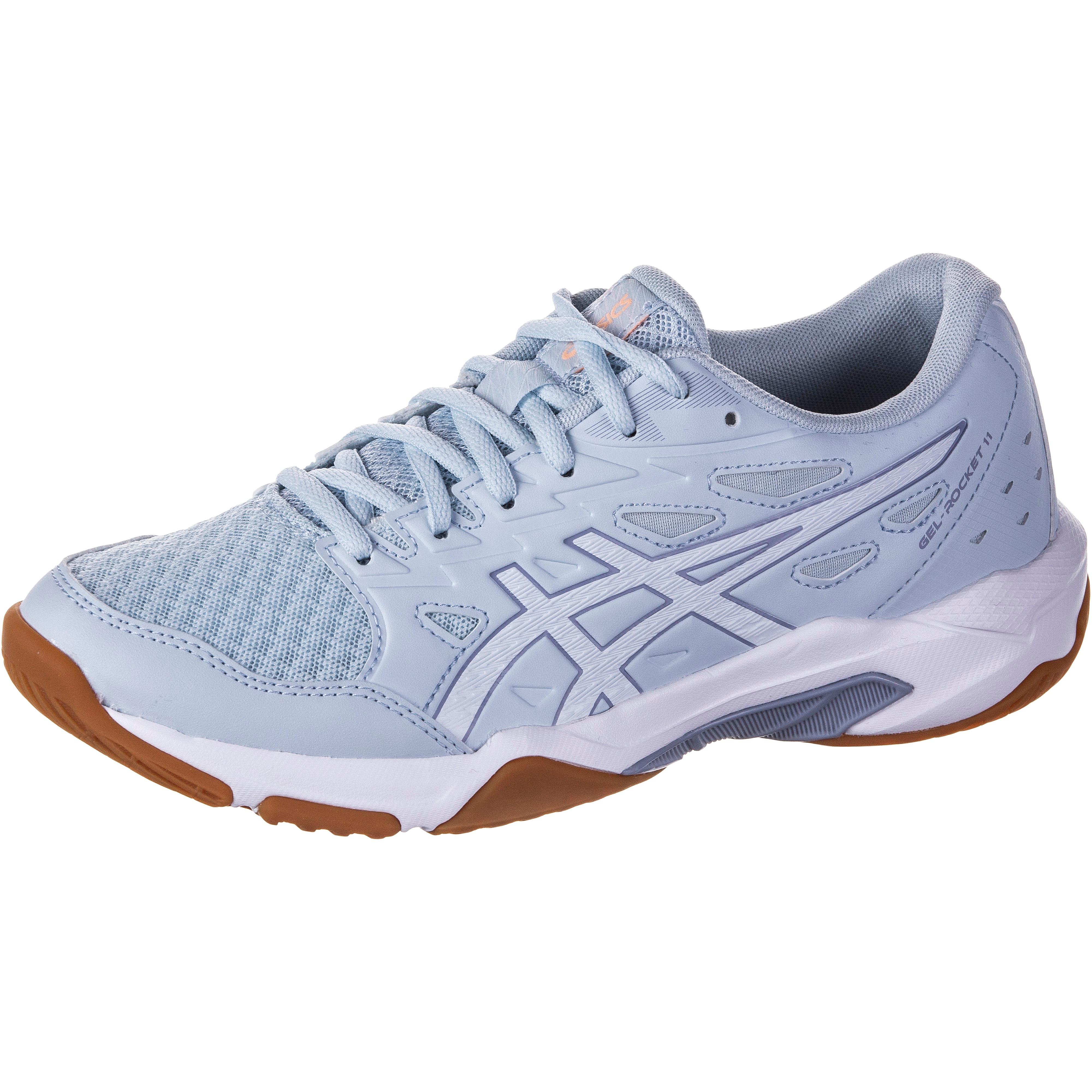 ASICS GEL ROCKET 11 Hallenschuhe Damen cool grey white im Online Shop von SportScheck kaufen