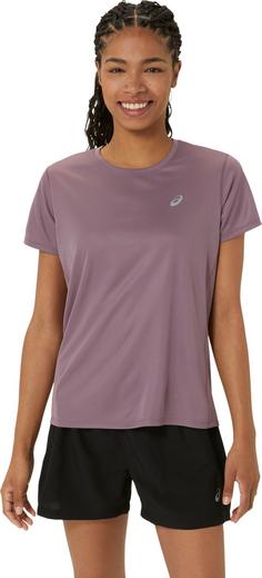 Rückansicht von ASICS CORE Funktionsshirt Damen dusty mauve