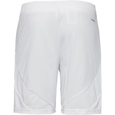 Rückansicht von adidas Real Madrid 24-25 Heim Fußballshorts Kinder white