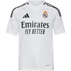 adidas Real Madrid 24-25 Heim Fußballtrikot Kinder white