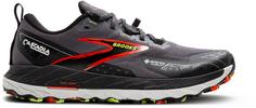 Brooks GTX Cascadia 18 GTX Trailrunning Schuhe Herren blackened pearl-black-tomato