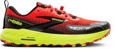 Brooks Cascadia 18 Trailrunning Schuhe Herren cherry tomato-lime-black