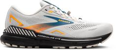 Brooks Adrenaline GT 23 GTX Laufschuhe Herren oyster mushroom-orange-blue