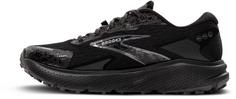 Rückansicht von Brooks GTX Divide 5 GTX Trailrunning Schuhe Damen black-alloy-primer grey