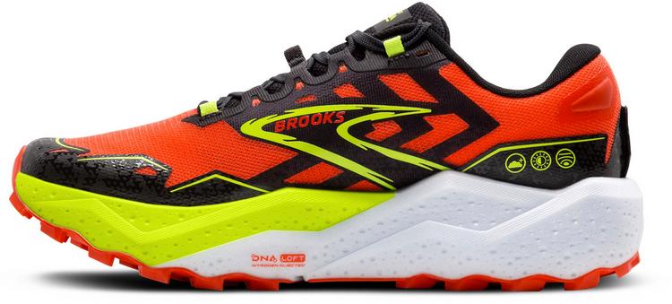 Brooks Brooks Caldera 7 Laufschuhe Herren - cherry tomato-phantom-lime - 0 | SportScheck