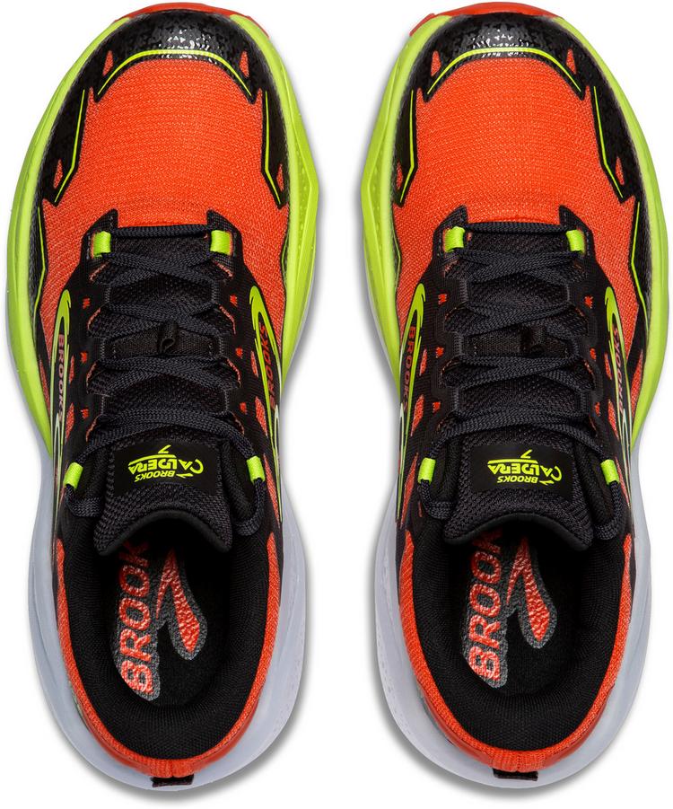 Brooks Brooks Caldera 7 Laufschuhe Herren - cherry tomato-phantom-lime - 0 | SportScheck