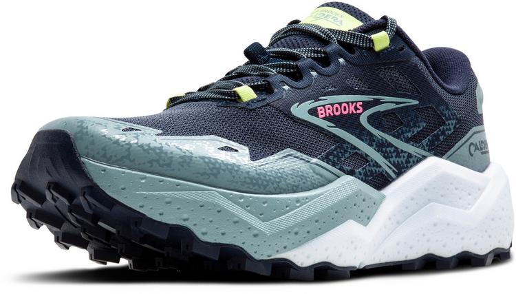 Brooks Brooks Caldera 7 Laufschuhe Damen - peacoat-citadel-sunny lime - 4 | SportScheck