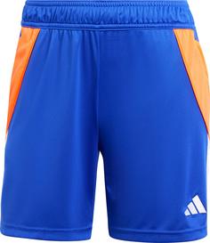 adidas Tiro24 Fußballshorts Damen lucid blue-white-app solar red