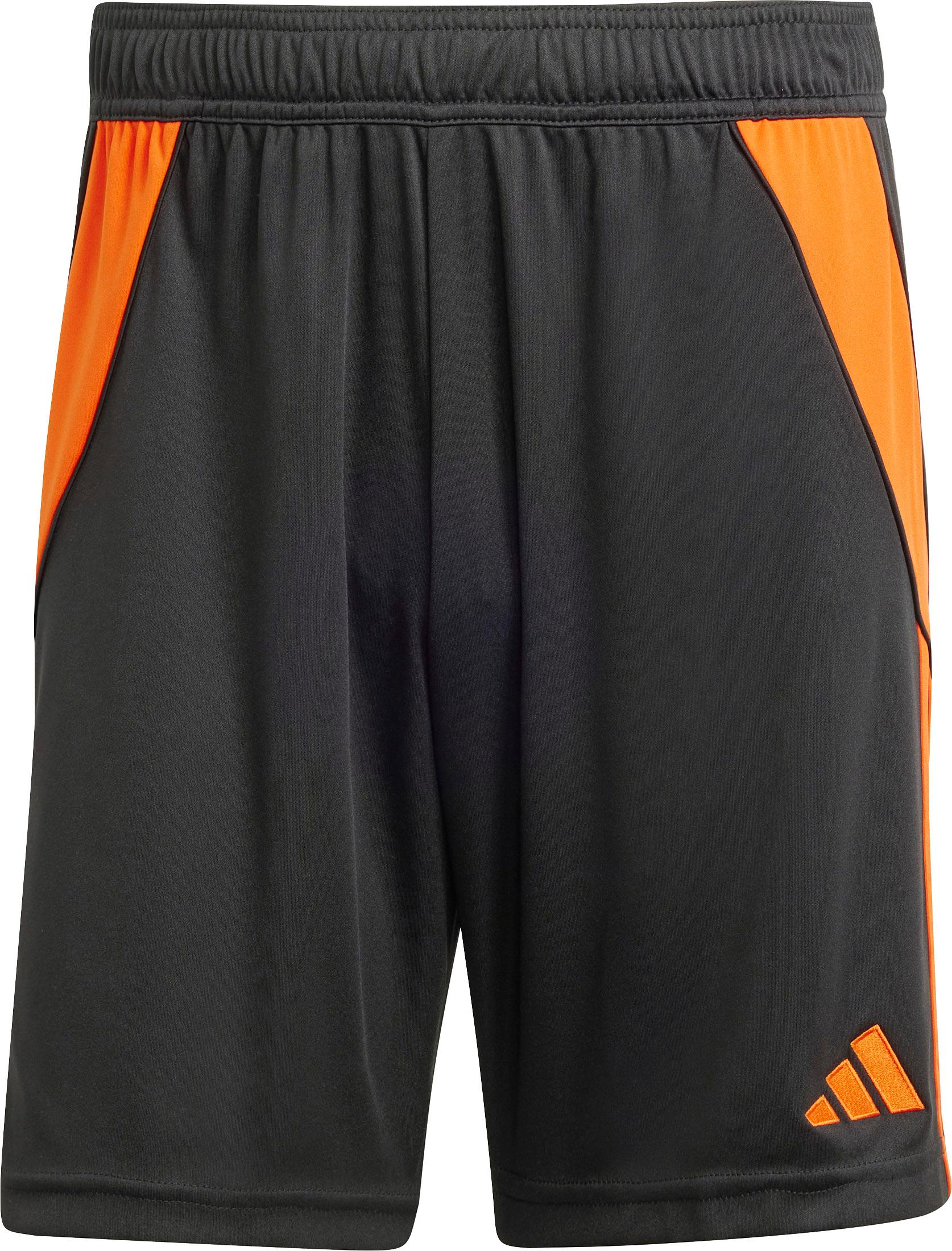 Black and orange adidas shorts on sale