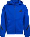 adidas ZNE Sweatjacke Kinder - team royal blue-black