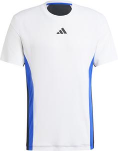 adidas FLFT PRO Tennisshirt Herren white-lucblu-black