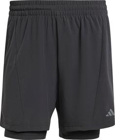 adidas D4T YOGA Funktionsshorts Herren black