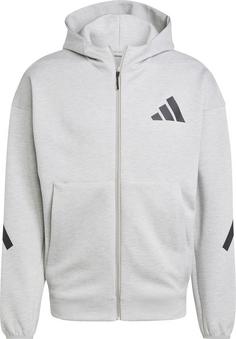 adidas ZNE Trainingsjacke Herren medium grey heather