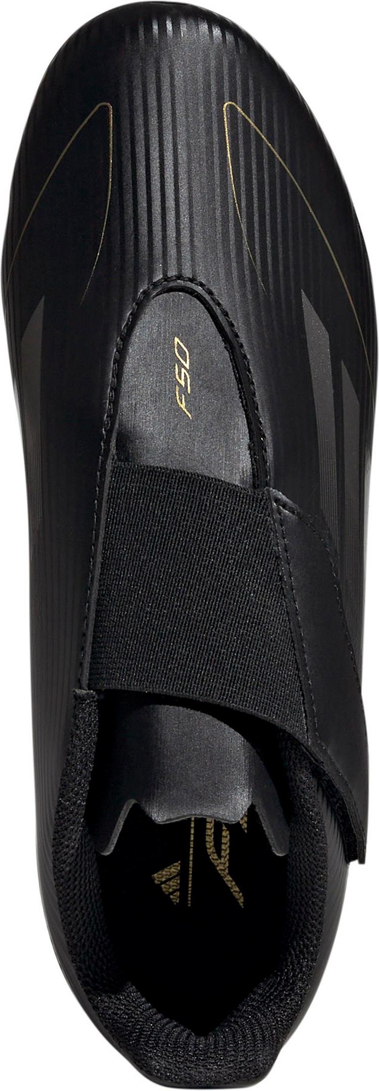 adidas adidas F50 CLUB VEL FxG J Fu&szlig;ballschuhe Kinder - core black-iron met-gold met - 0 | SportScheck