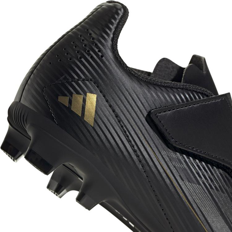adidas adidas F50 CLUB VEL FxG J Fu&szlig;ballschuhe Kinder - core black-iron met-gold met - 5 | SportScheck