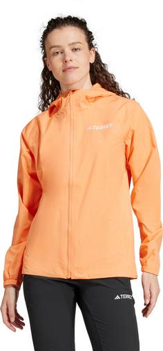 Rückansicht von adidas MULTI 2L Hardshelljacke Damen ambtin