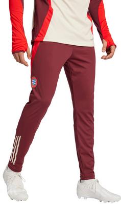 Rückansicht von adidas FC Bayern München Trainingshose Herren shadow red-red