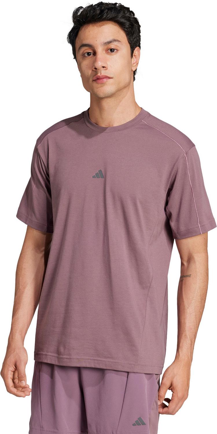 adidas adidas YOGA Funktionsshirt Herren - shadow fig - 0 | SportScheck