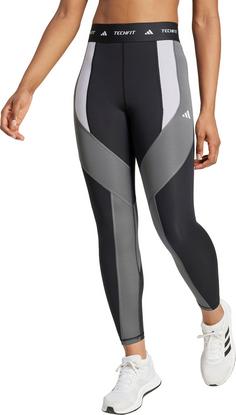 Rückansicht von adidas 7/8-Tights Damen black-grey five