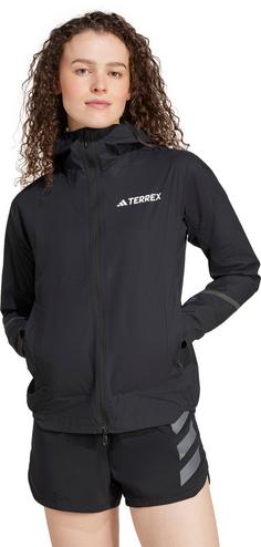 Rückansicht von adidas XPR LIGHT Laufjacke Damen black