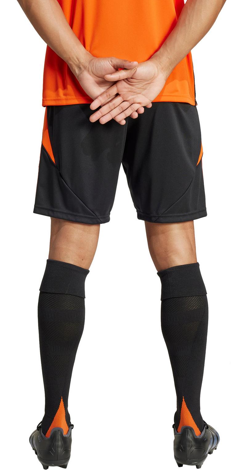 adidas adidas Tiro24 Fu&szlig;ballshorts Herren - black-team orange - 1 | SportScheck