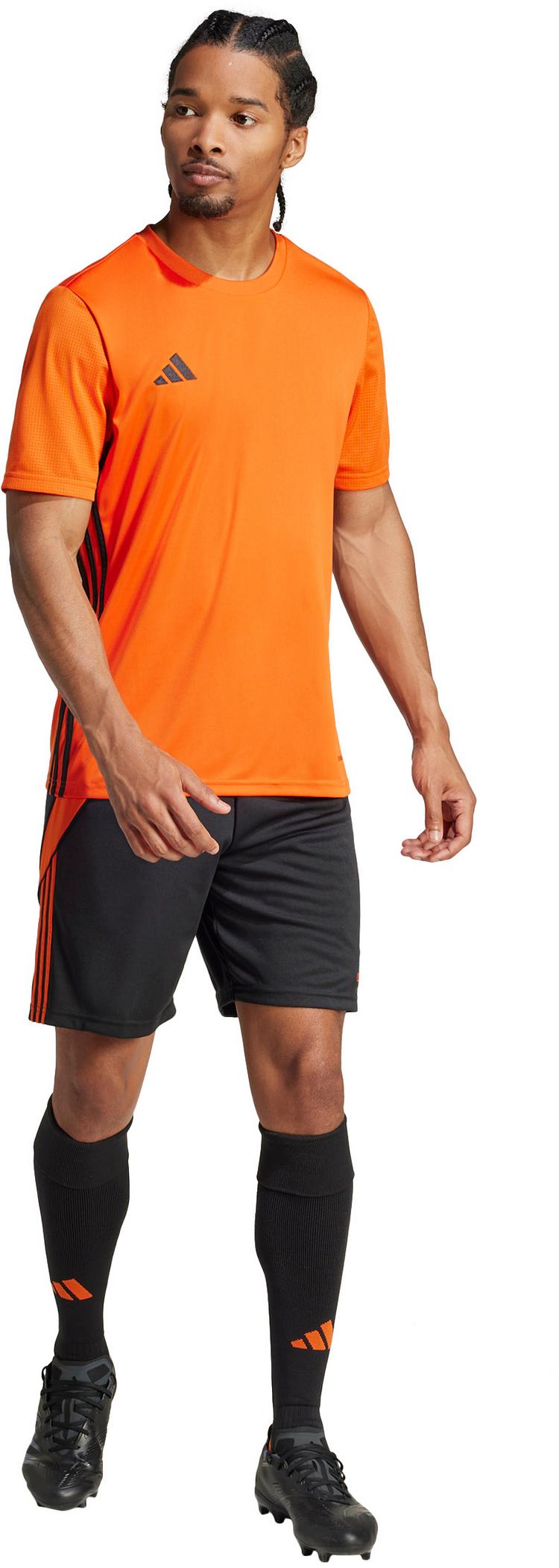 adidas adidas Tiro24 Fu&szlig;ballshorts Herren - black-team orange - 3 | SportScheck