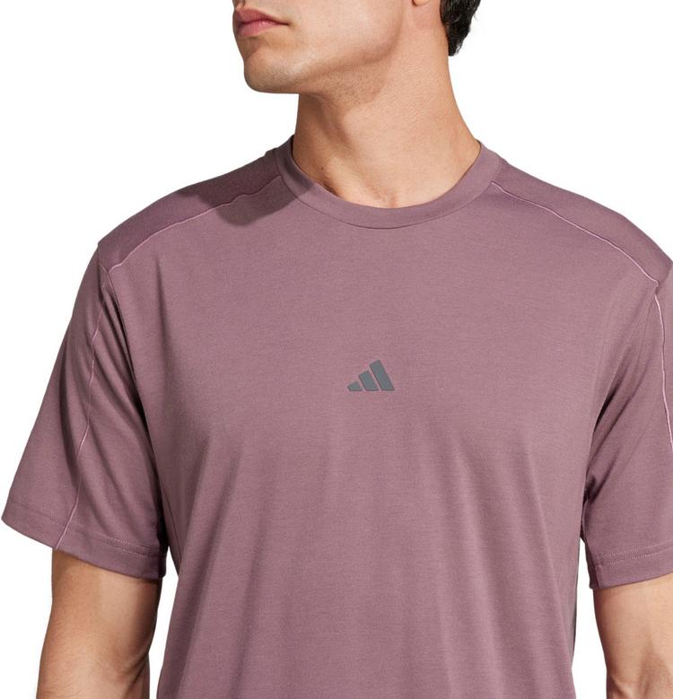 adidas adidas YOGA Funktionsshirt Herren - shadow fig - 4 | SportScheck