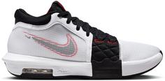 Nike LeBron Witness 8 Basketballschuhe Herren white-black-university red