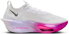 Nike AIR ZOOM ALPHAFLY NEXT% 3 Laufschuhe Herren white-black-purple agate-vivid grape