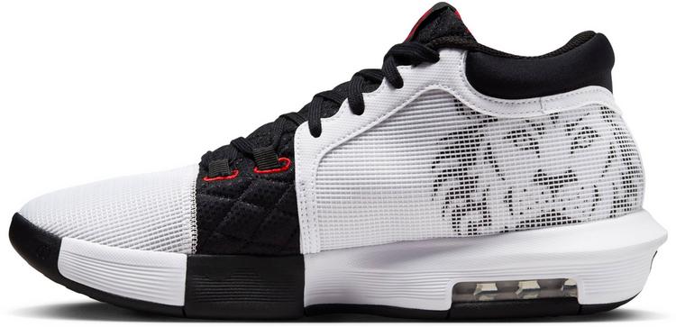 Nike Nike LeBron Witness 8 Basketballschuhe Herren - white-black-university red - 0 | SportScheck