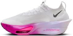 Rückansicht von Nike AIR ZOOM ALPHAFLY NEXT% 3 Laufschuhe Herren white-black-purple agate-vivid grape