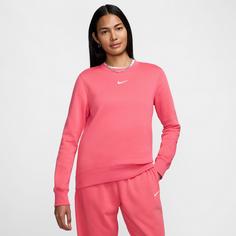 Rückansicht von Nike Phoenix Fleecepullover Damen aster pink-sail