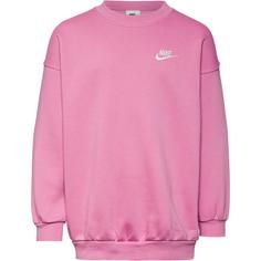 Nike Club Fleece Sweatshirt Kinder magic flamingo-white