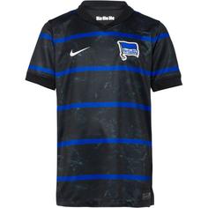 Nike Hertha BSC 24-25 Auswärts Fußballtrikot Kinder black-photo blue-white