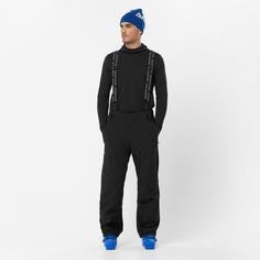 Rückansicht von Salomon BRILLIANT Skihose Herren deep black