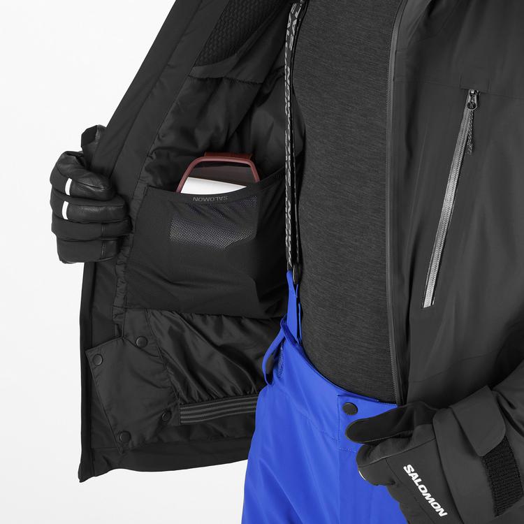 Salomon Salomon BRILLIANT Skijacke Herren - deep black - 6 | SportScheck