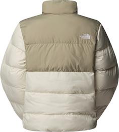 Rückansicht von The North Face Saikuru Steppjacke Damen white dune-clay grey