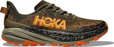 HOKA Speedgoat 6 Trailrunning Schuhe Herren antique olive-squash