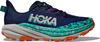 HOKA Speedgoat 6 Laufschuhe Damen - varsity navy-meteor