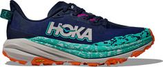 HOKA Speedgoat 6 Trailrunning Schuhe Damen varsity navy-meteor