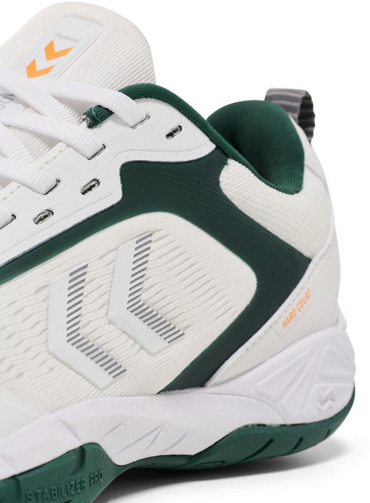 hummel hummel SPEED COURT Hallenschuhe Herren - white-green - 10 | SportScheck