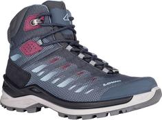 Lowa GTX Ferrox Mid GTX Wanderschuhe Damen navy-eisblau