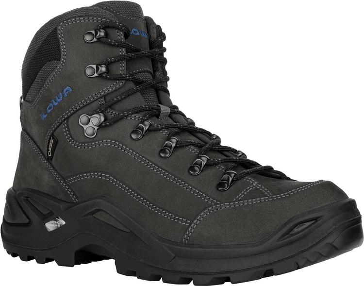 Lowa Lowa RENEGADE MID GTX Wanderschuhe Herren - anthrazit-stahlblau - 0 | SportScheck