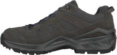 Rückansicht von Lowa GTX SIRKOS EVO LOW GTX Wanderschuhe Herren graphit-blau