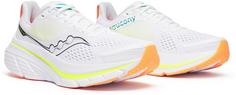 Rückansicht von Saucony GUIDE 17 Laufschuhe Herren white-black