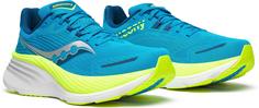 Rückansicht von Saucony HURRICANE 24 Laufschuhe Herren viziblue-citron