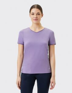 Rückansicht von JOY sportswear FELIA Funktionsshirt Damen violet chalk