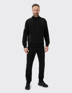 Rückansicht von JOY sportswear ALVARO Trainingsanzug Herren black